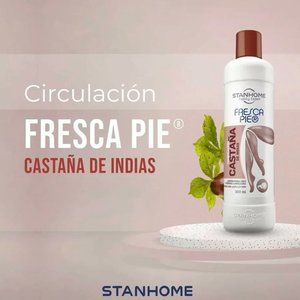 STANHOME FRESCA PIE CASTAÑA DE INDIAS HORSE CHESNUT TIRED FEET LEGS LOTION 300ml